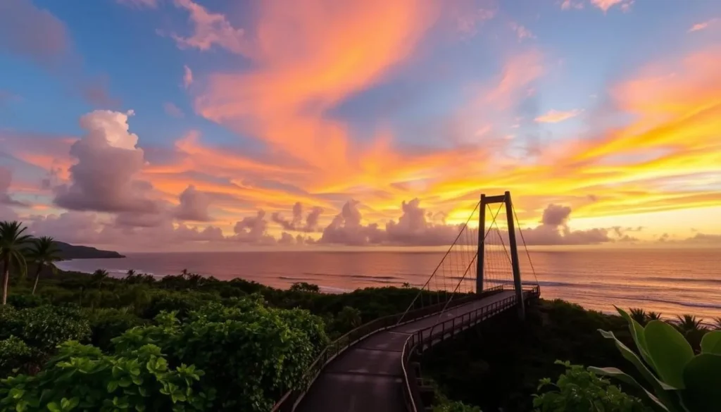 Image of Hanapepe Swinging Bridge