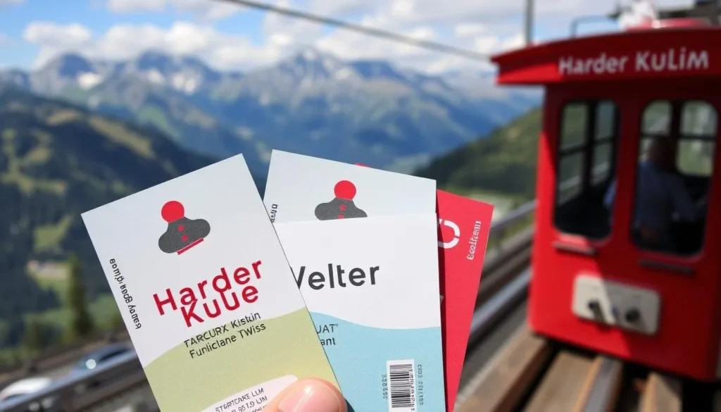 Image of Harder Kulm funicular tickets