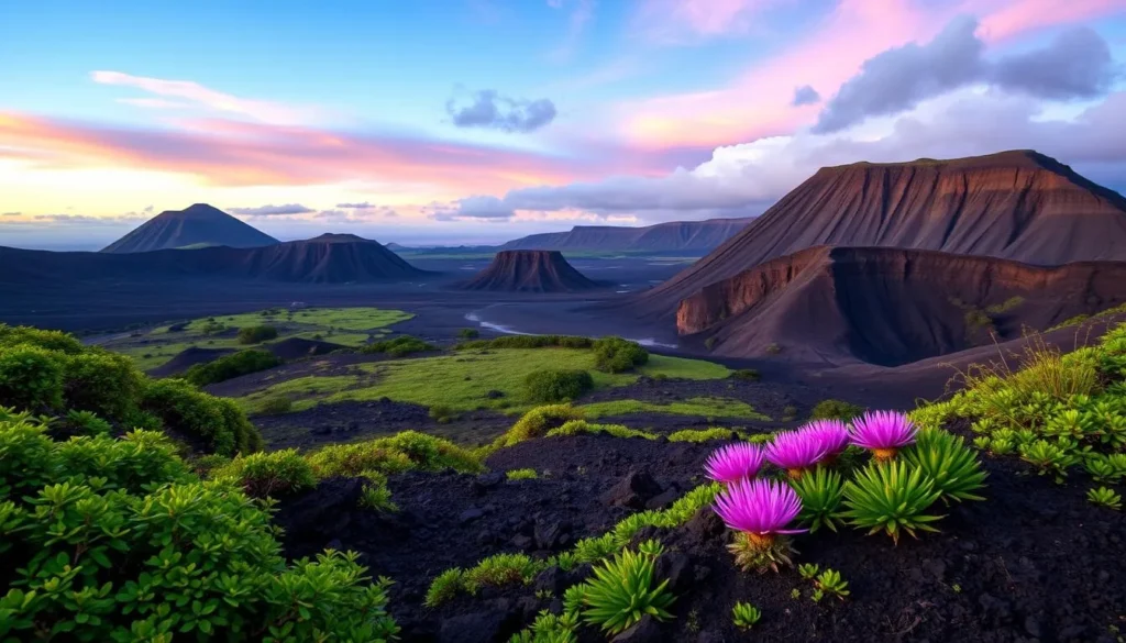 Image of Hawaii Volcanoes National Park landscape