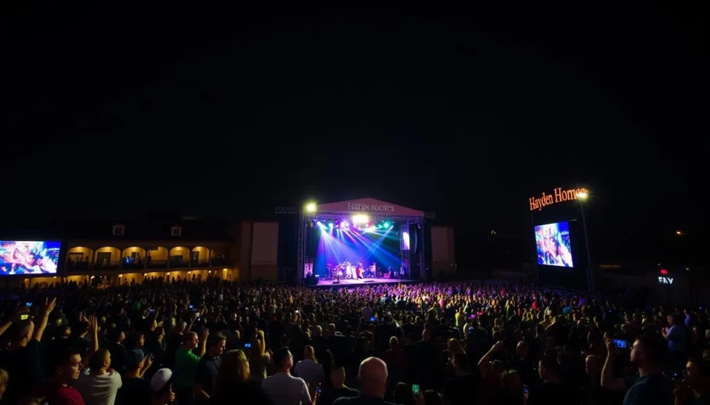 Image of Hayden Homes Amphitheater during a concert