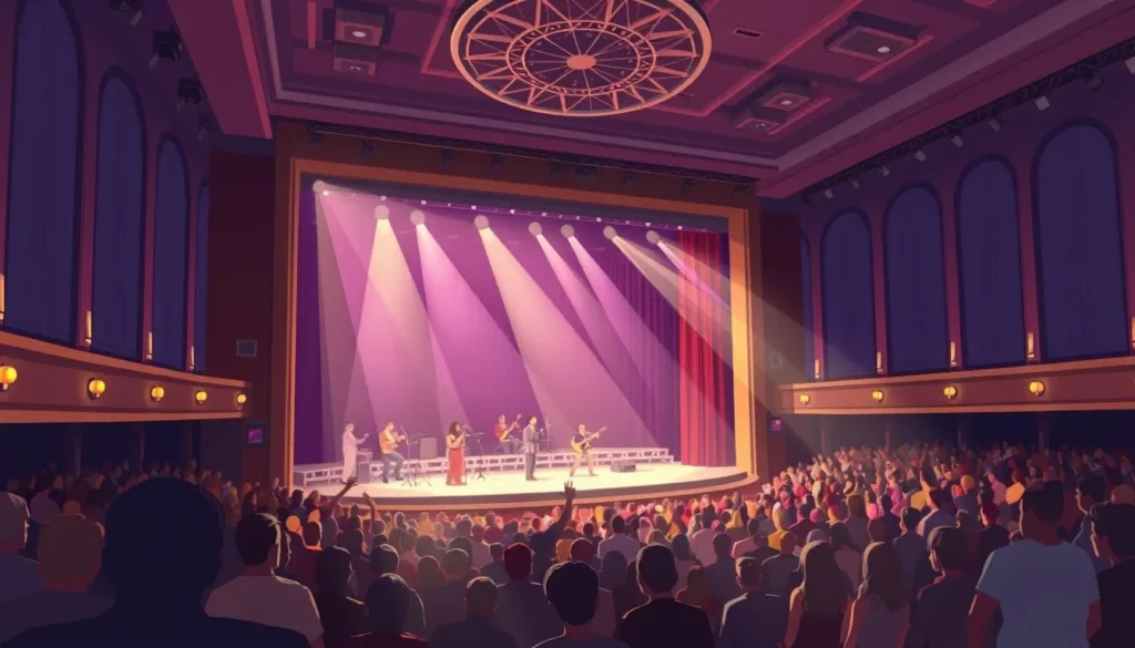 Image of Helena Civic Center's interior during a performance
