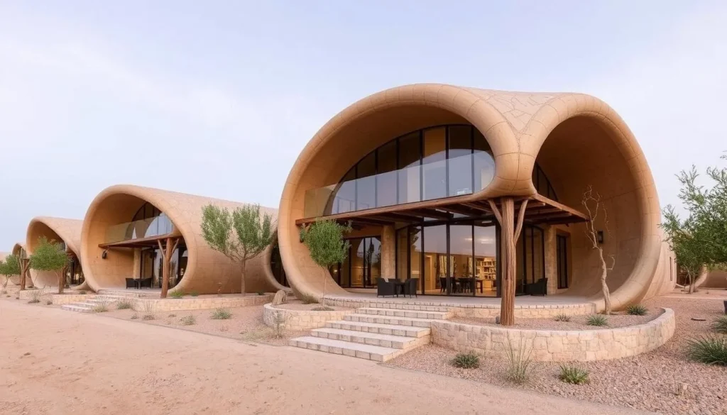 Image of Heyri Art Village's unique architecture