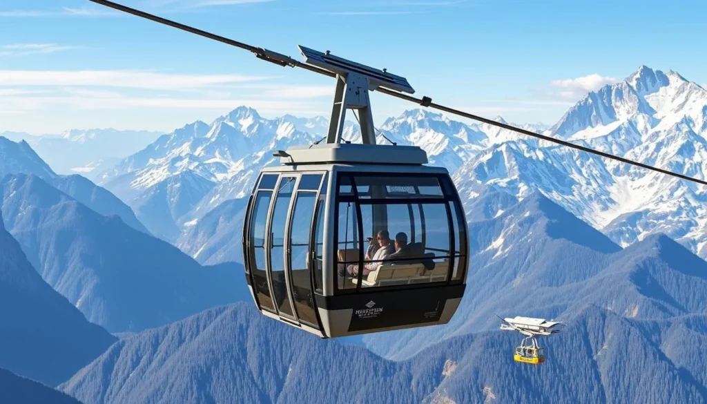 Image of Hoher Kasten cable car in Switzerland