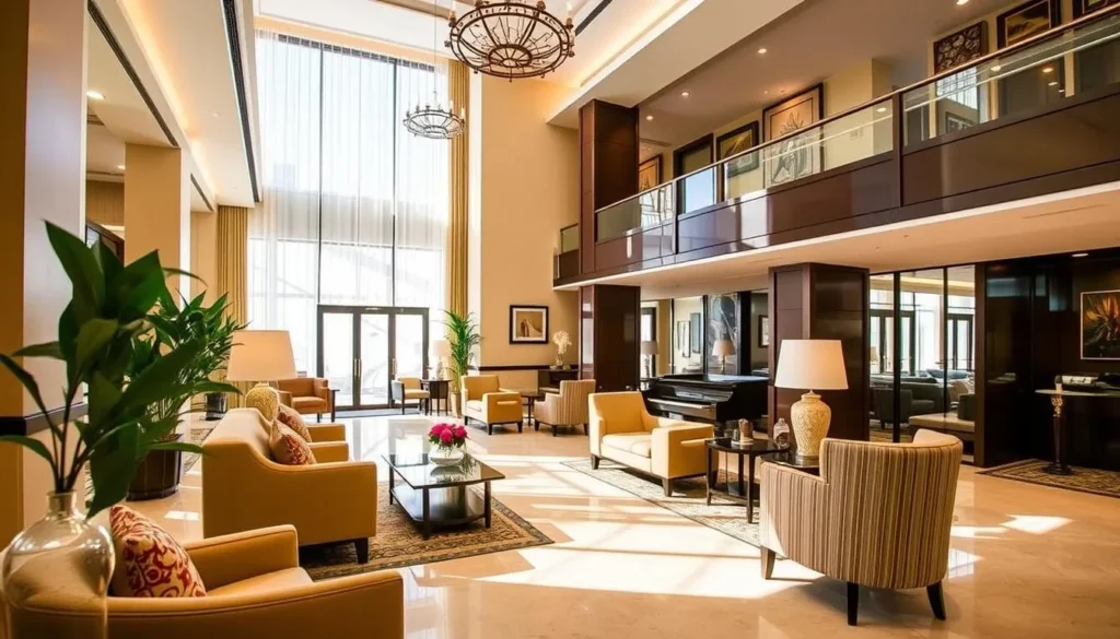 Image of Hotel Giorgio's lobby