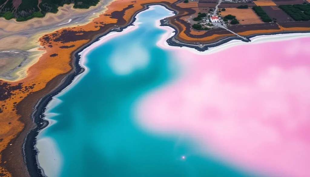 Image of Hutt Lagoon Pink Lake