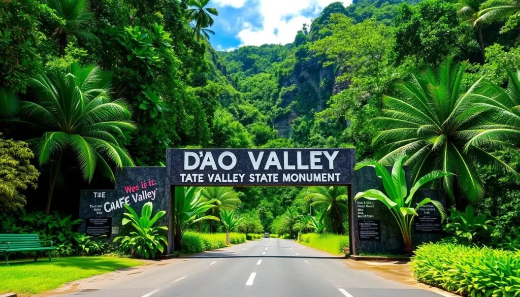 Image of Īao Valley State Monument entrance