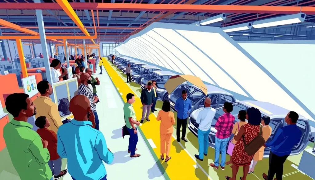 Image of Innoson Motors factory tour