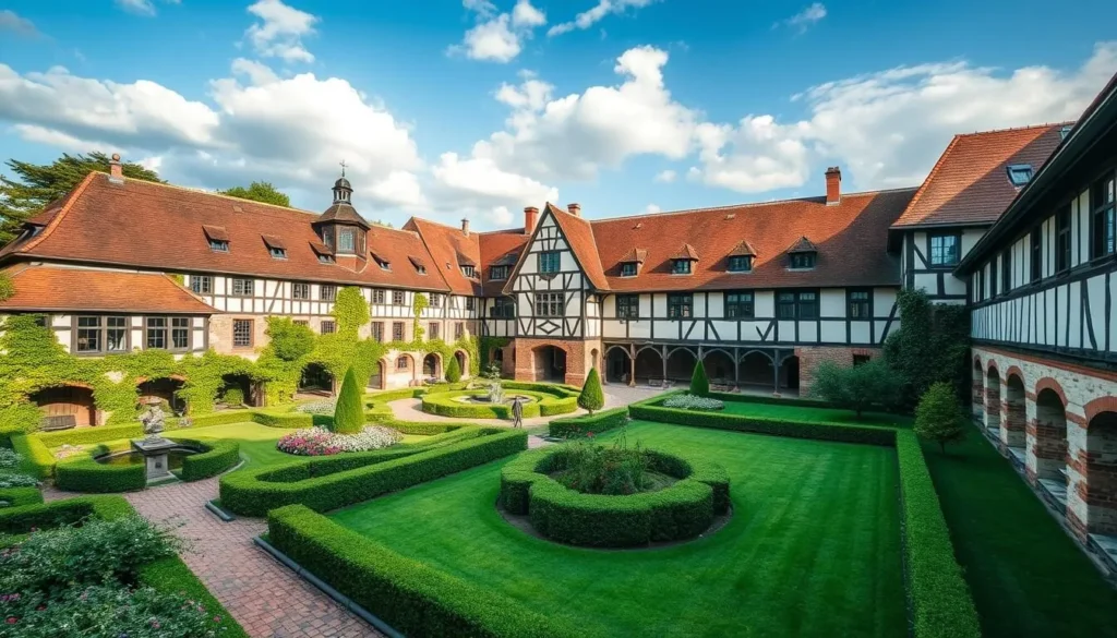 Image of Ittingen Charterhouse, a former monastery complex with beautiful architecture and gardens