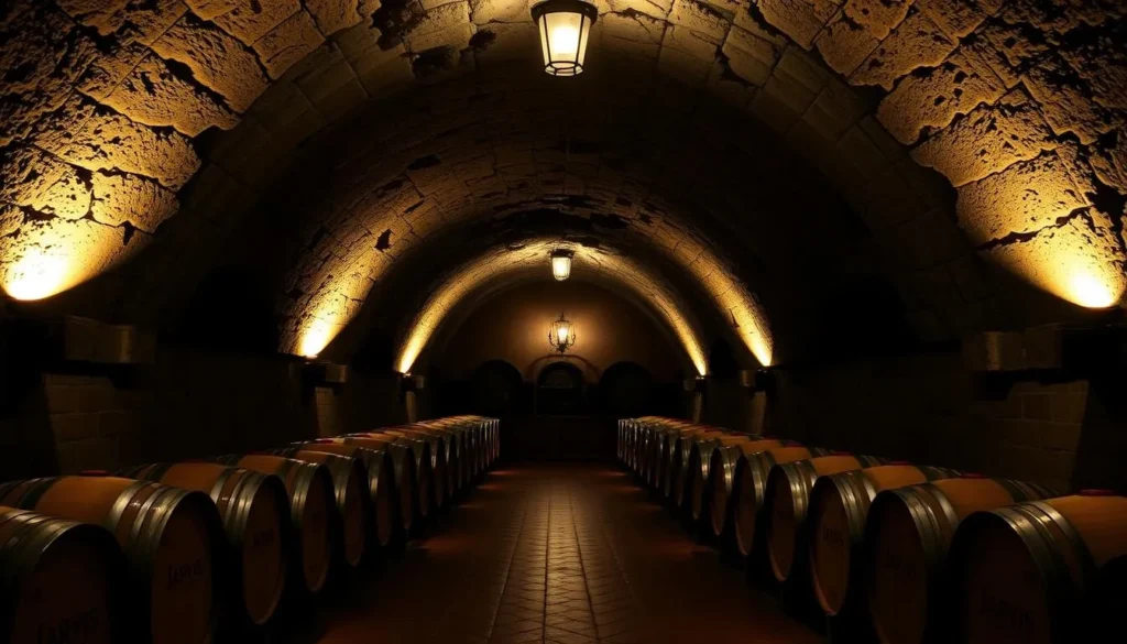 Image of Jarvis Estate's underground winery and cave