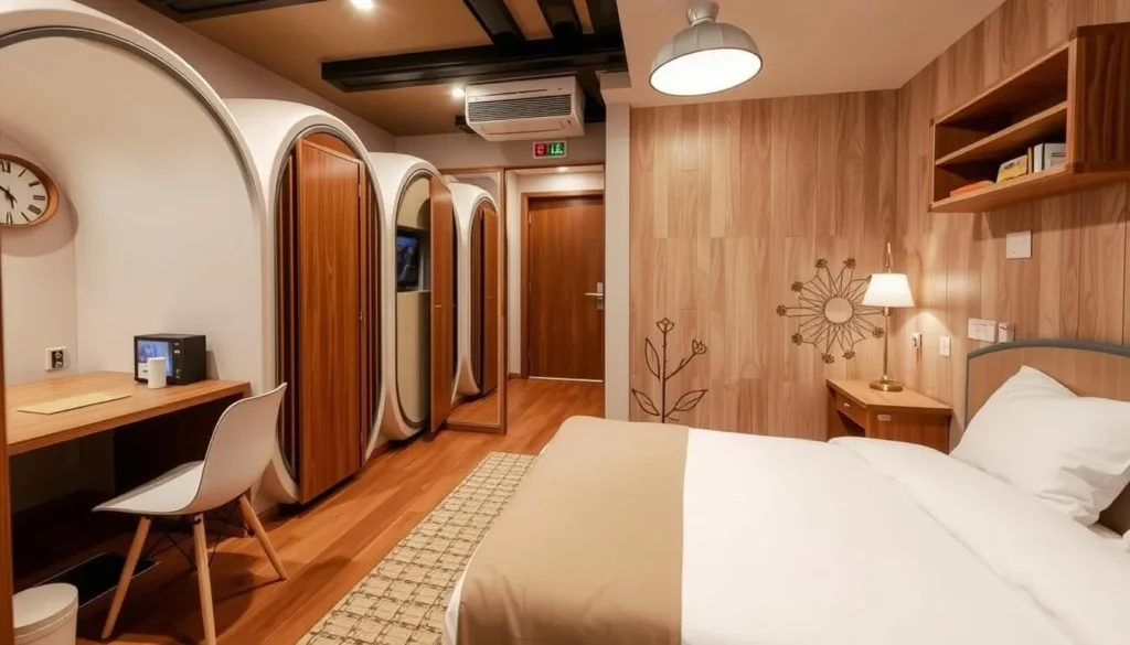 Image of KLA B&B's capsule-style dorms