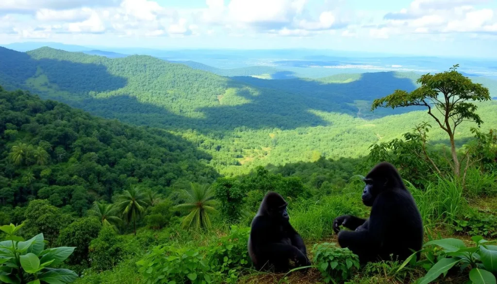 Image of Kahuzi-Biega National Park with eastern lowland gorillas