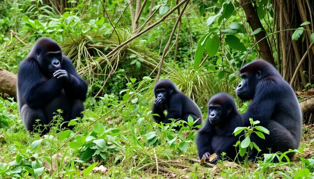 Image of Kahuzi-Biega National Park with lowland gorillas