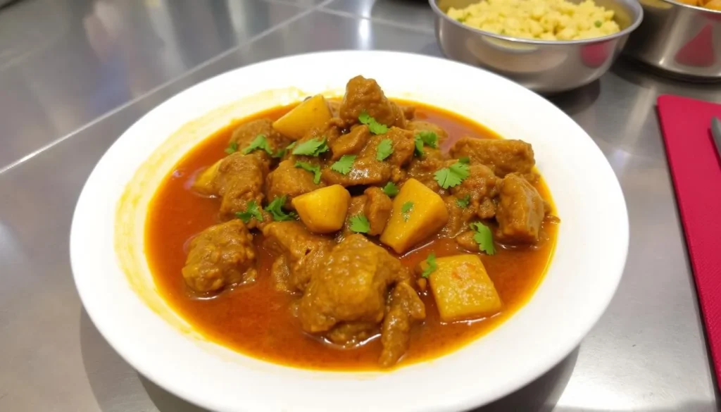 Image of Kamrul Hotel's chui jhal beef curry