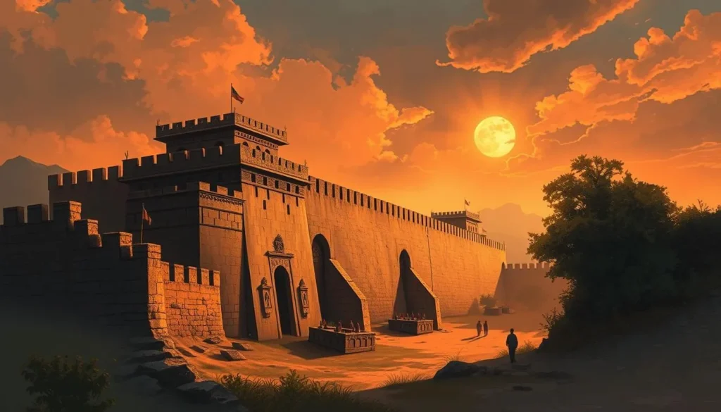 Image of Kano's ancient city wall