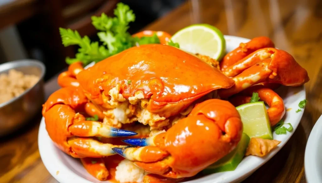 Image of Keng Eng Kee Seafood's chili crab dish