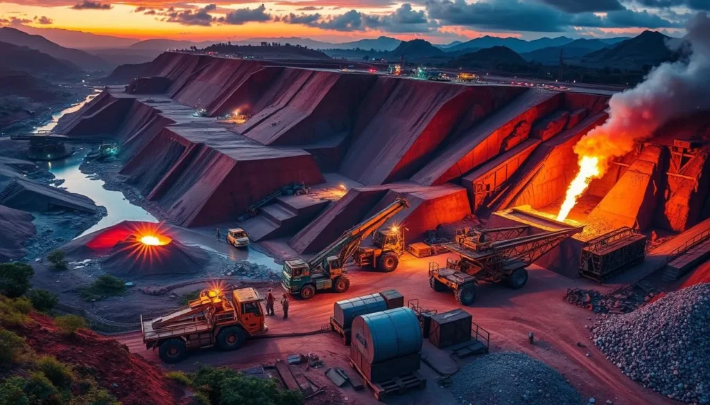 Image of Kolwezi mining operations