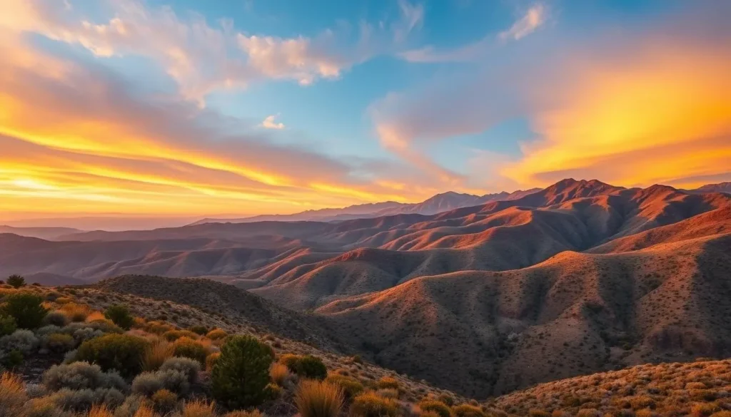 Image of La Panza Range landscape