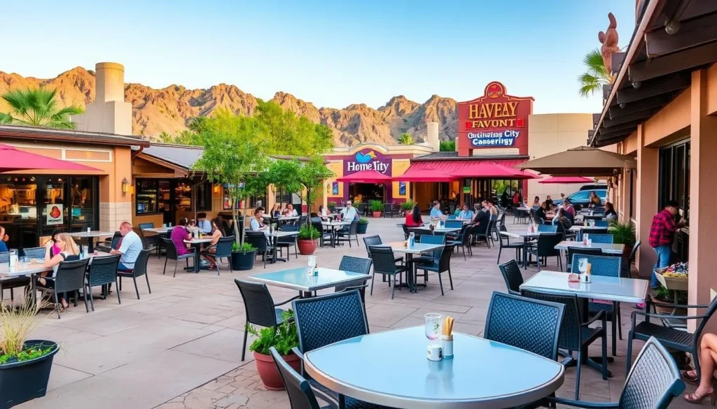 Image of Lake Havasu City's vibrant dining scene