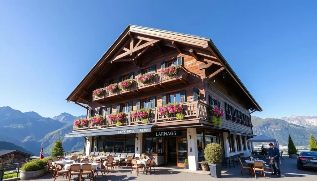 Image of Larnags restaurant in Laax, Switzerland