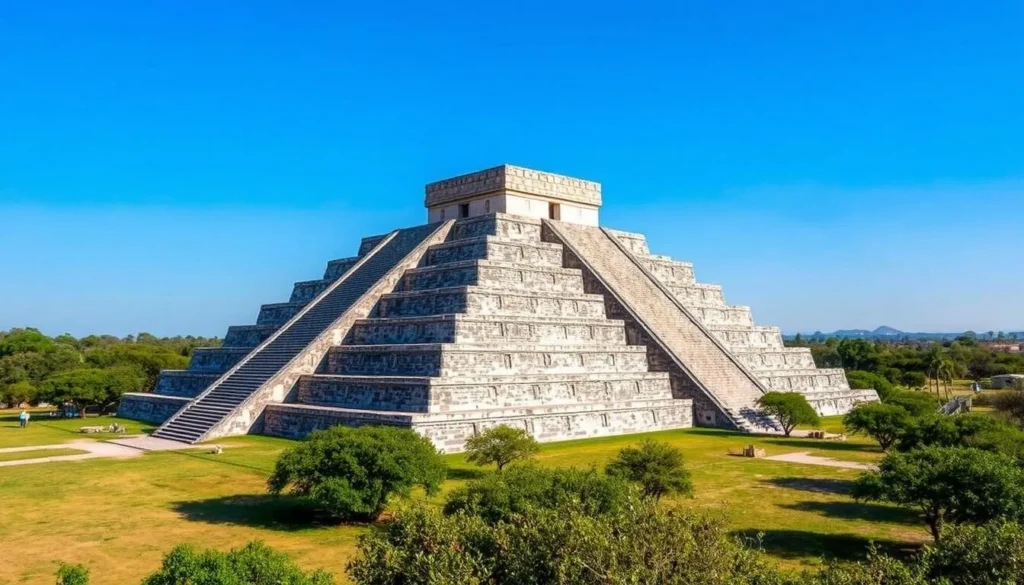 Image of Las Flores Pyramid archaeological site Tampico