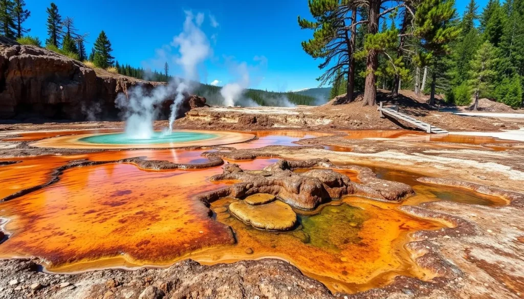 Image of Lassen Volcanic National Park's hydrothermal area