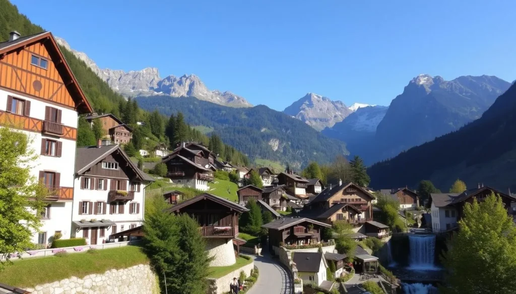 Image of Lauterbrunnen village