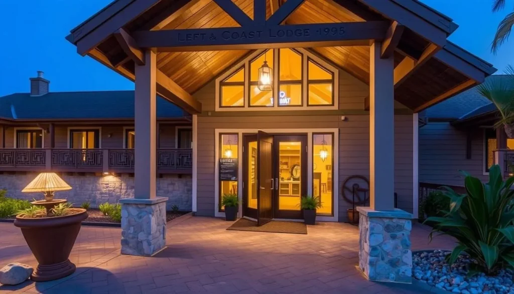Image of Left Coast Lodge exterior or lobby