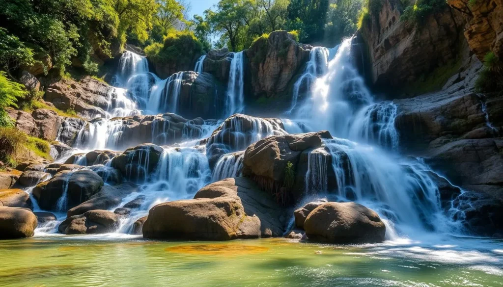 Image of Les Cascades de Man waterfall