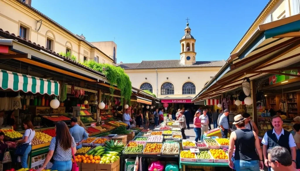 Image of Les Halles market in Avignon