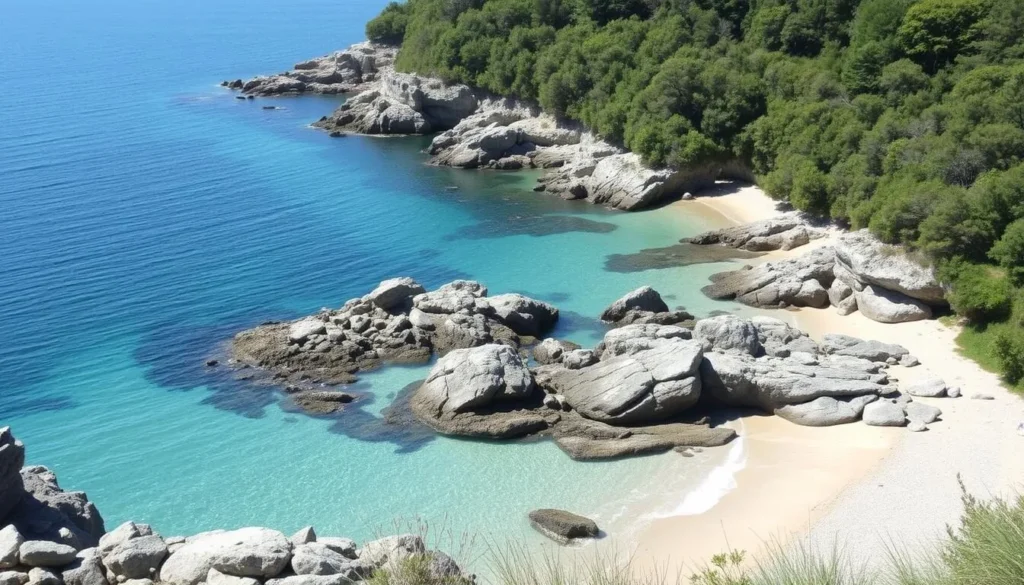 Image of Lester Beach or Calawee Cove Beach in D.L. Bliss State Park