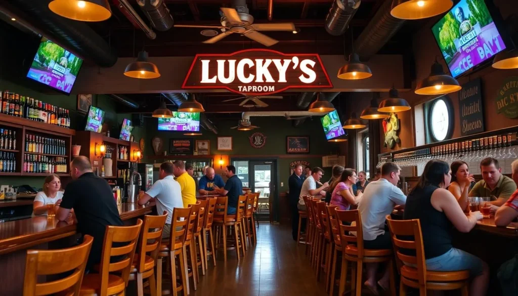 Image of Lucky's Taproom interior