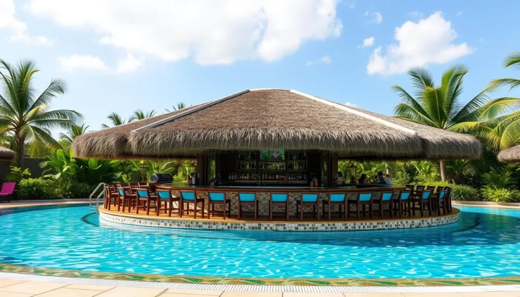 Image of MIST Swim-Up Bar or SPLASH Pool Bar