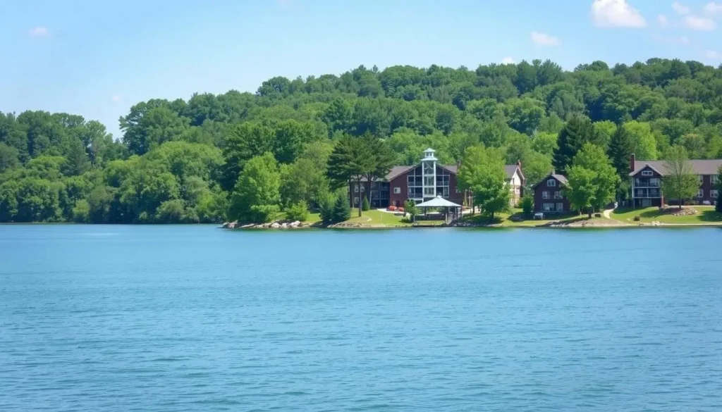 Image of Margaritaville Lake Resort Lake of the Ozarks with a serene lake view