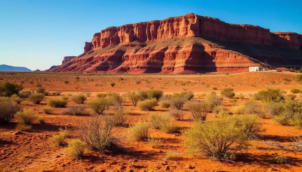 Image of Matola's landscape during the dry season