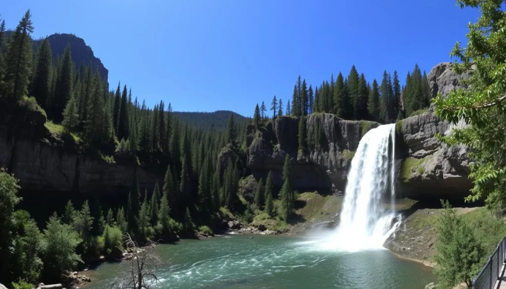 Image of McCloud Falls in Mount Shasta, California
