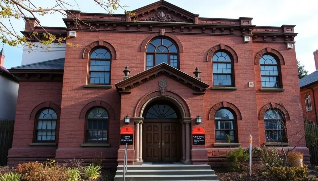 Image of McMenamins Old St. Francis School's historic facade