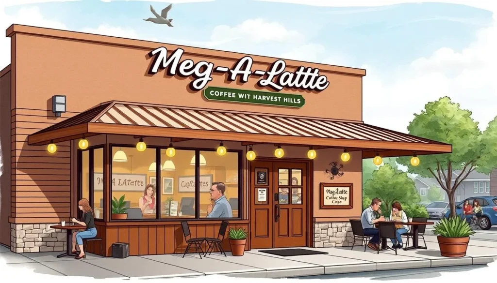 Image of Meg-A-Latte coffee shop in Harvest Hills