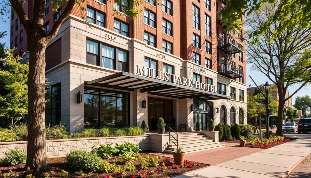 Image of Mills Park Hotel exterior