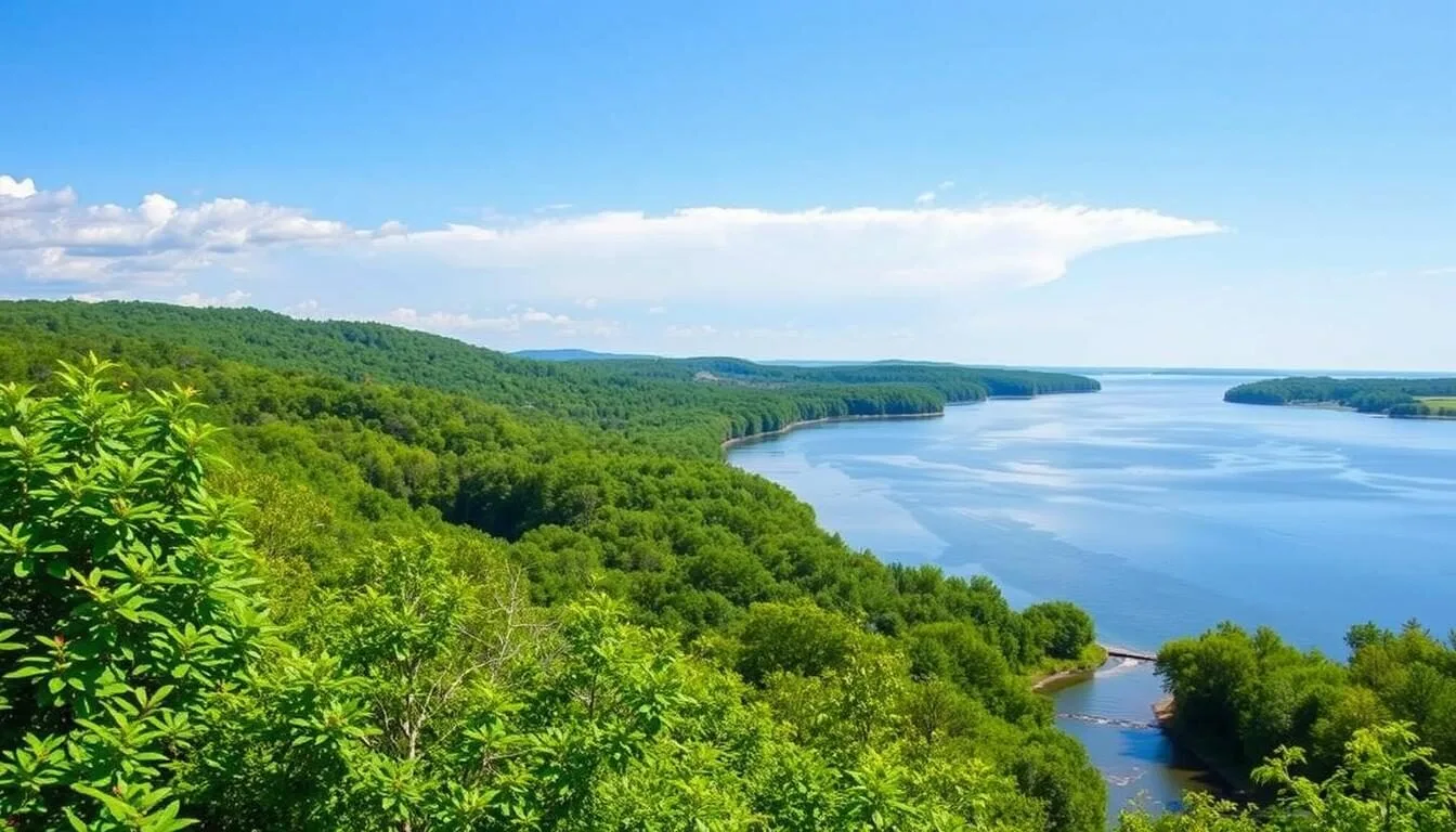 Image of Montauk State Park's scenic landscape with the Current River