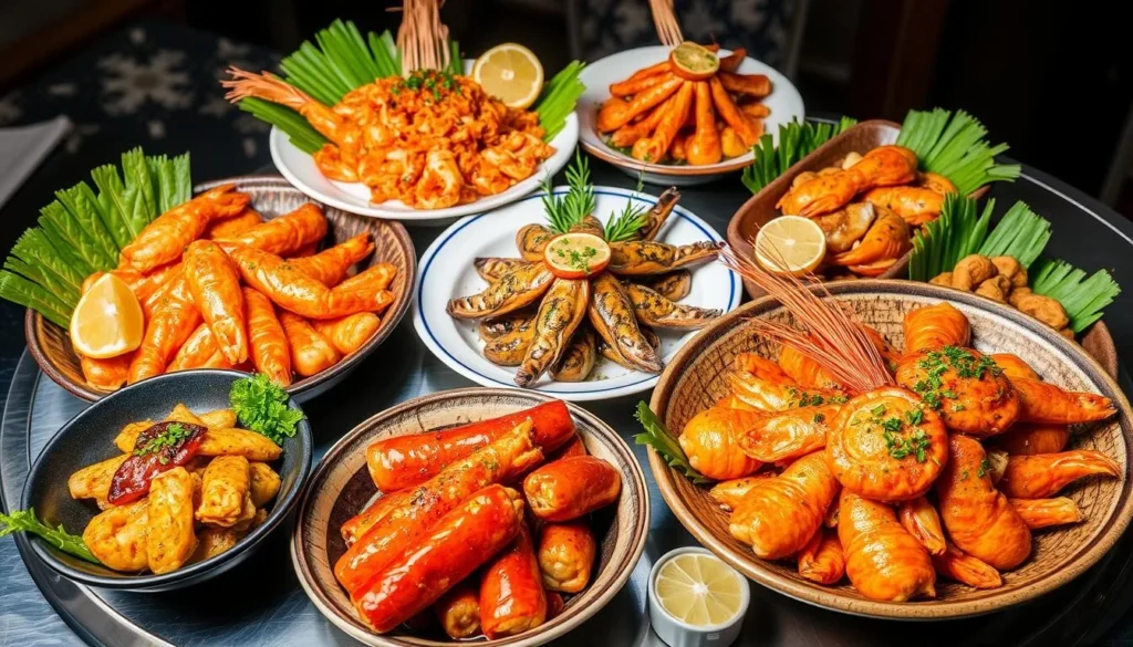 Image of Mo's Seafood signature dishes