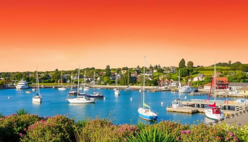Image of Moss Landing Village and Harbor