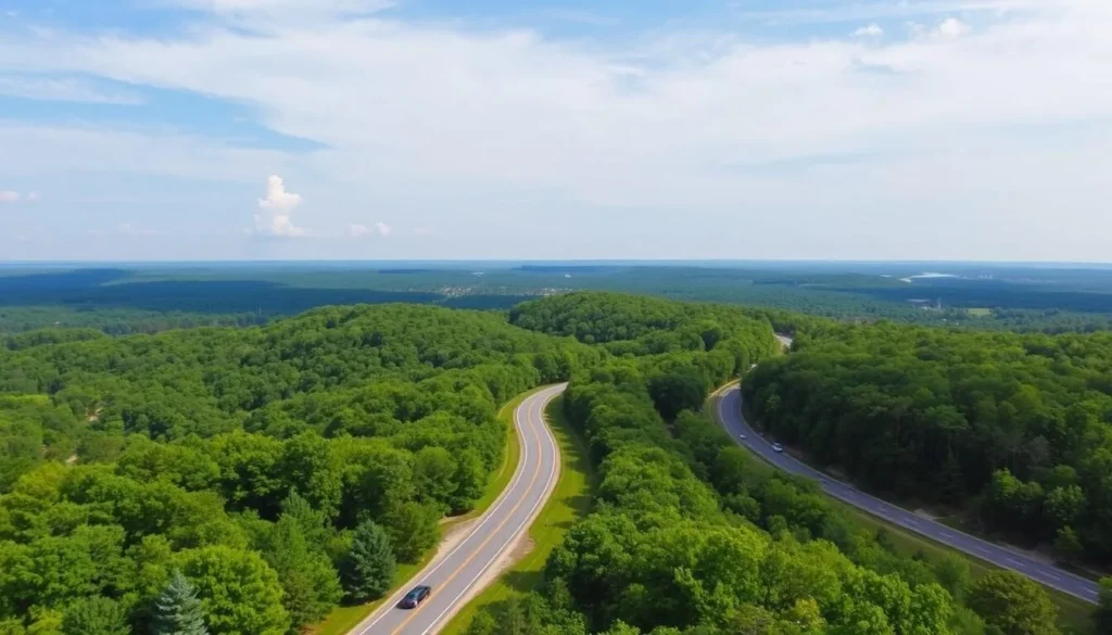 Image of Natchez Trace Parkway in Tupelo, Mississippi
