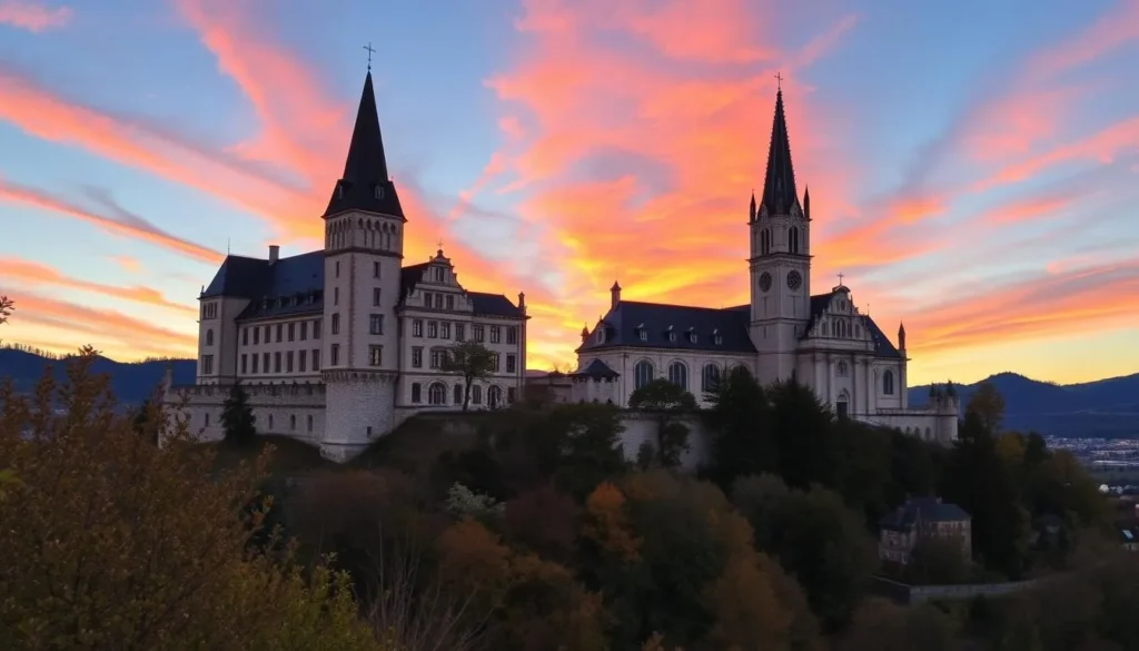 Image of Neuchâtel Castle and the Collegiate Church