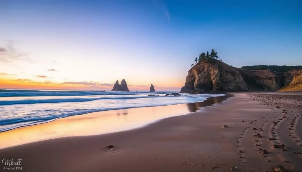 Image of Nye Beach Newport Oregon