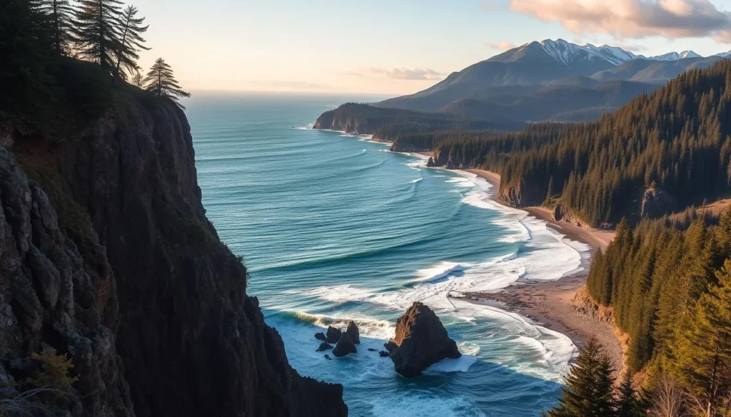 Image of Oregon Coast or Cascade Mountains
