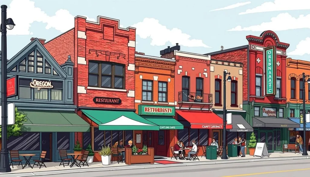 Image of Oregon District Dayton restaurants