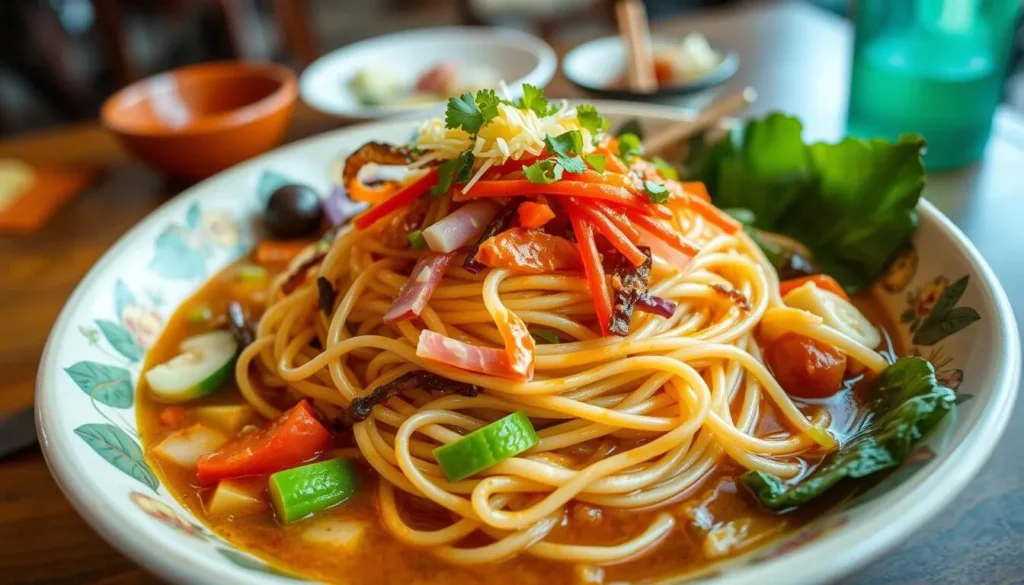 Image of Origanics' vegetarian kolo mee