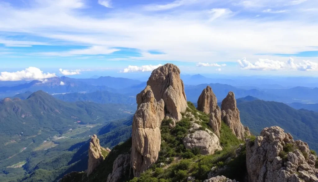 Image of Osmeña Peak with its unique rock formations and panoramic views