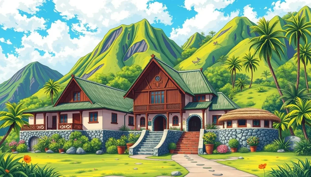 Image of Paul Gauguin Museum in Atuona Village