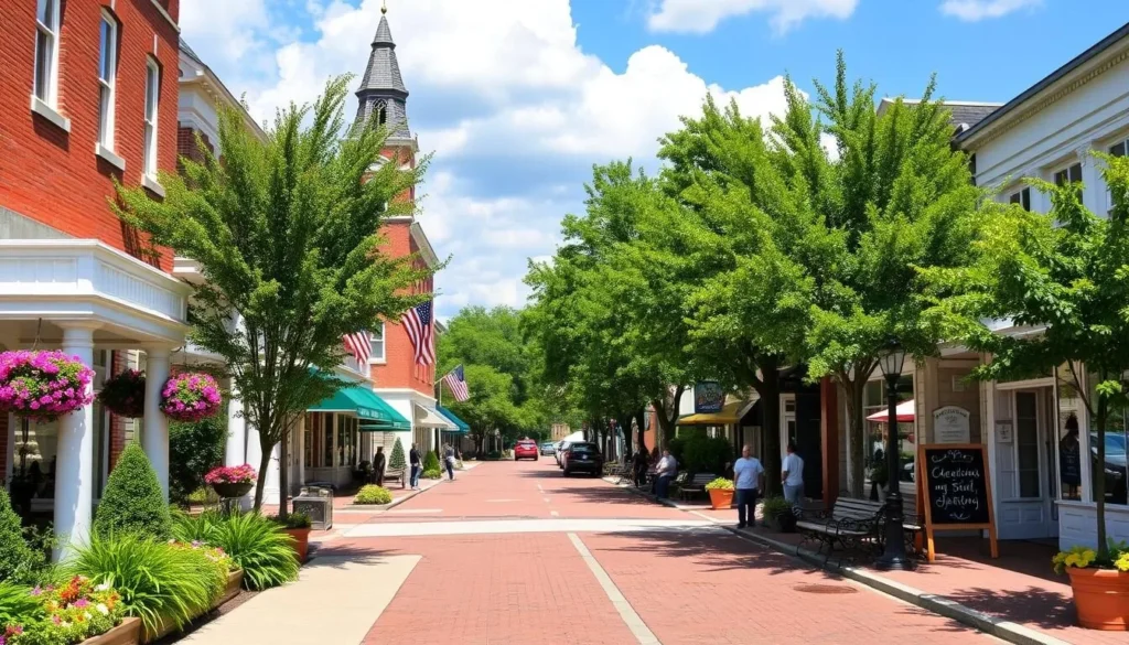 Image of Perrysburg's charming Louisiana Avenue